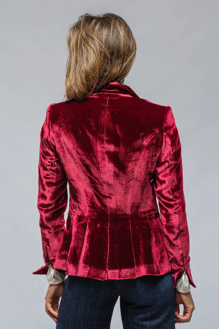 Florence Tailored Velvet Blazer