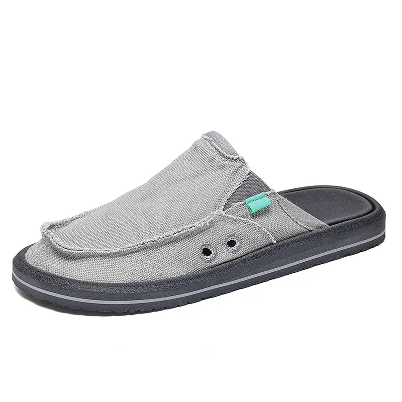 Sawyer Canvas Mule Slippers