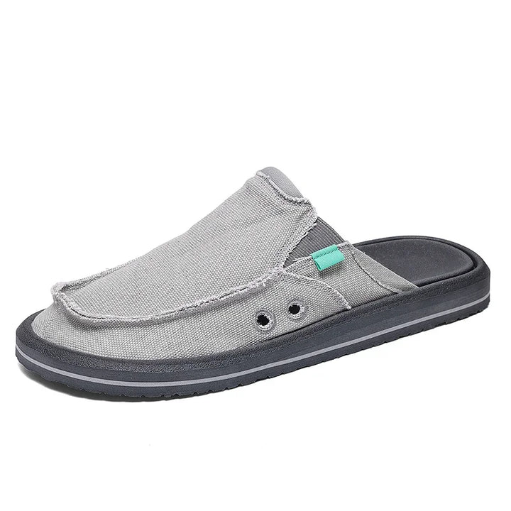 Sawyer Canvas Mule Slippers