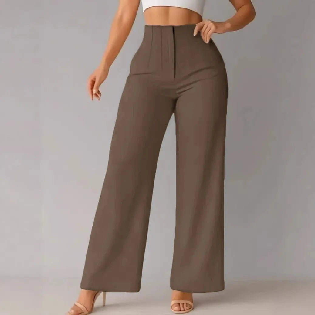 Cecile High Rise Wide Leg Pants