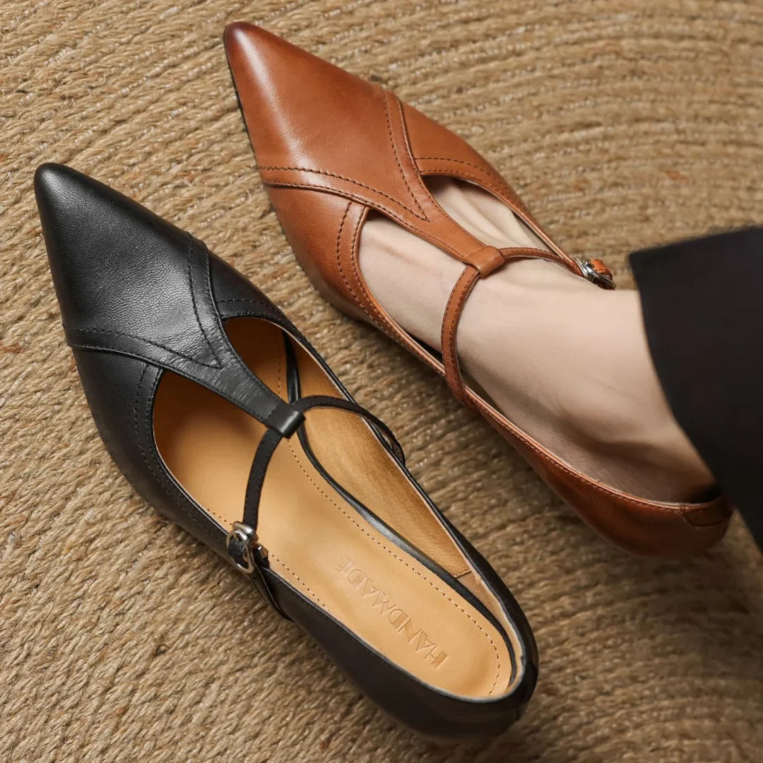 Guinevere Leather Pumps