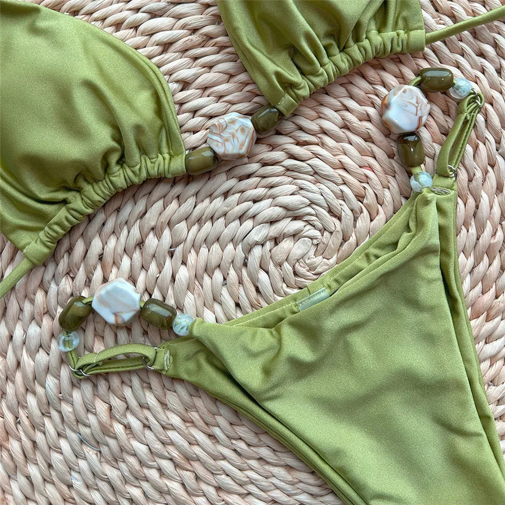Vanessa Halter Bralette Bikini Set
