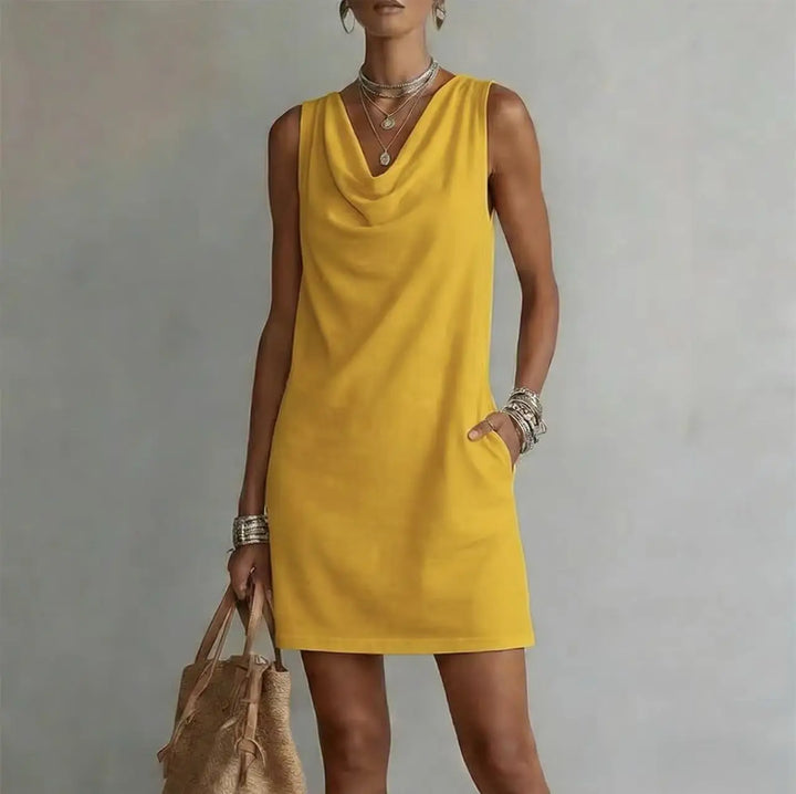Nikki Lightweight Pocket Mini Dress