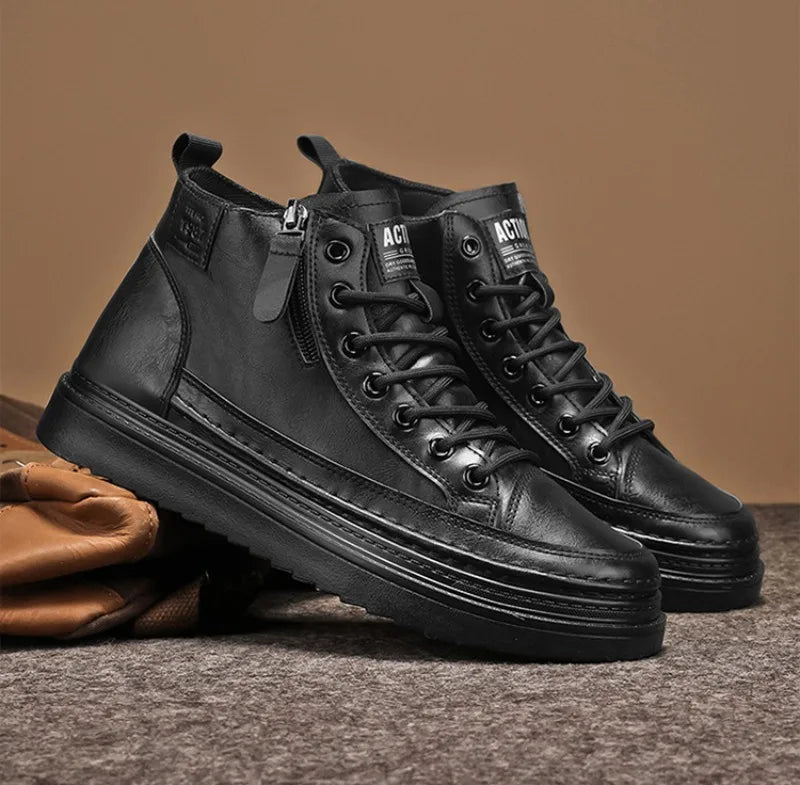 Gladiator Leather Sneakers