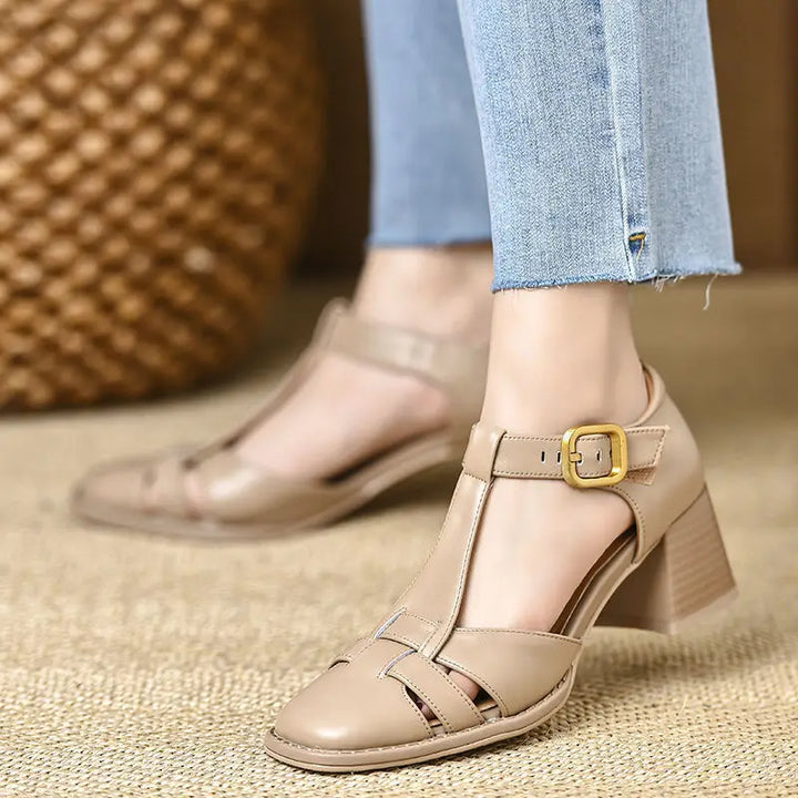 Adeline Supportive Block Heel Sandals