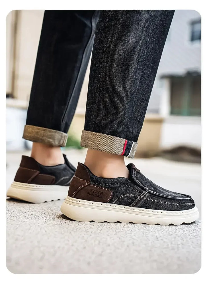Bert Orthopedic Canvas Slip-On Loafers
