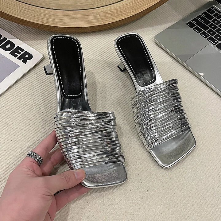 Selene Elegant Slip On Sandals