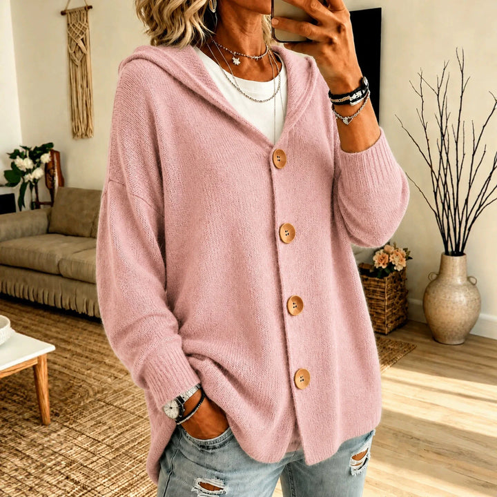 Delia Knit Button Cardigan