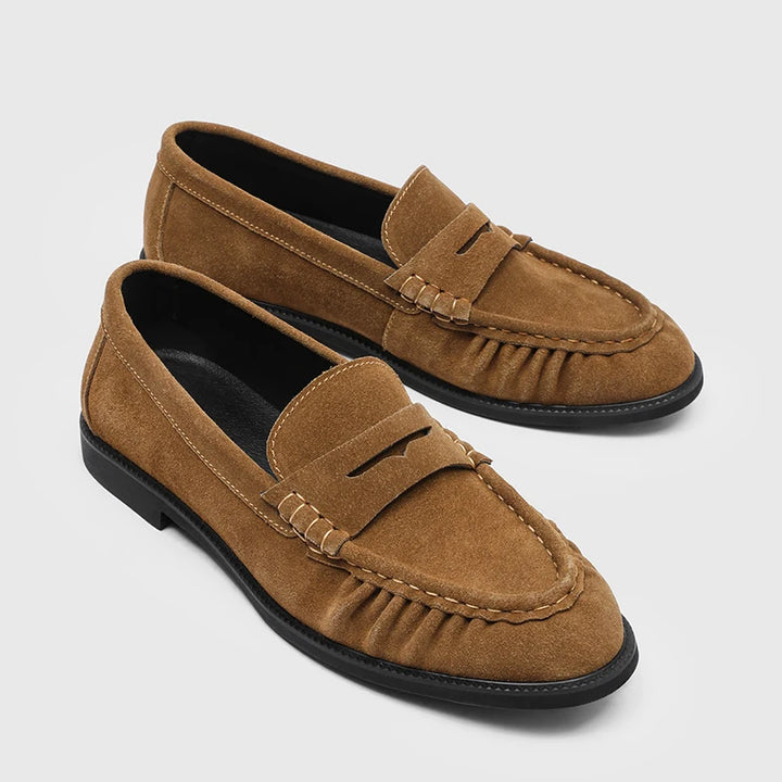 Brenner Soft Suede Loafers