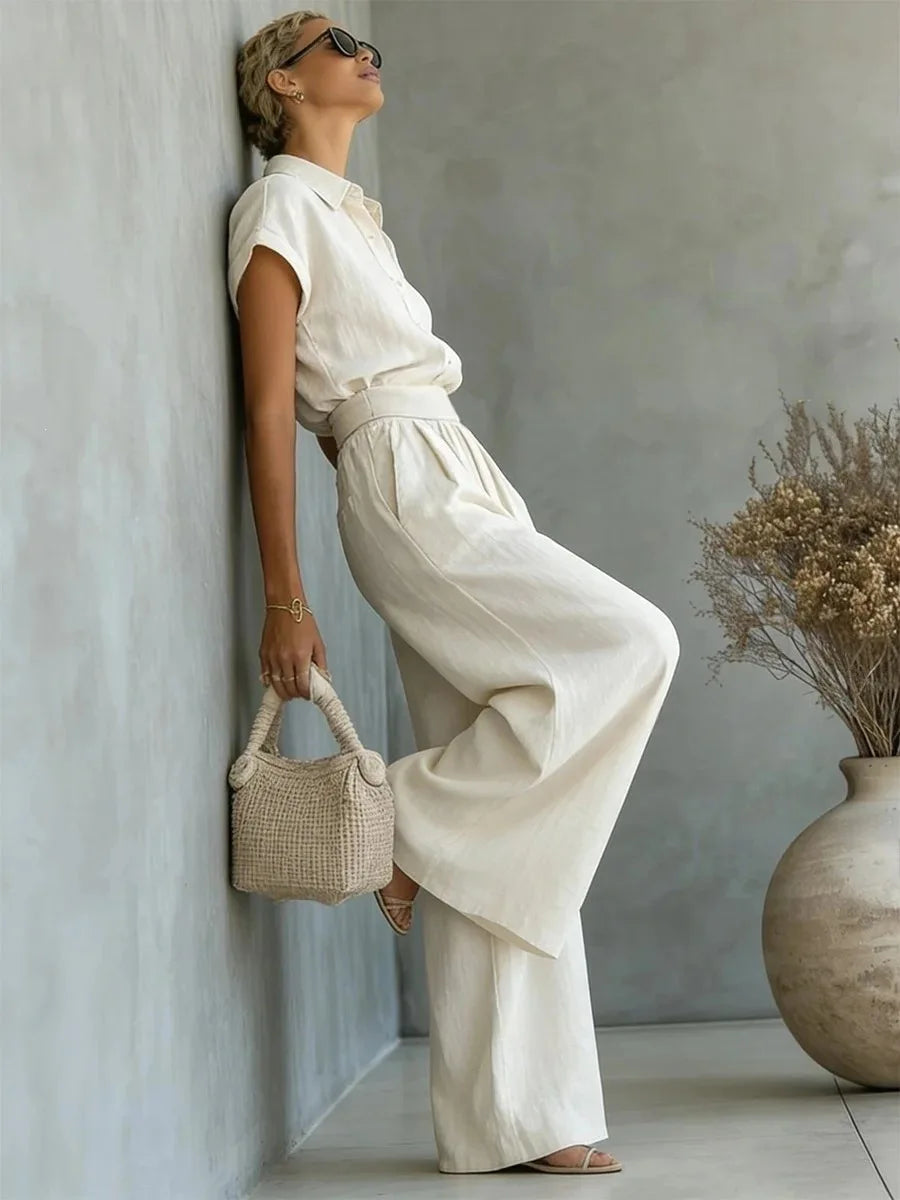 Emily Relaxed Loose Pant Sets