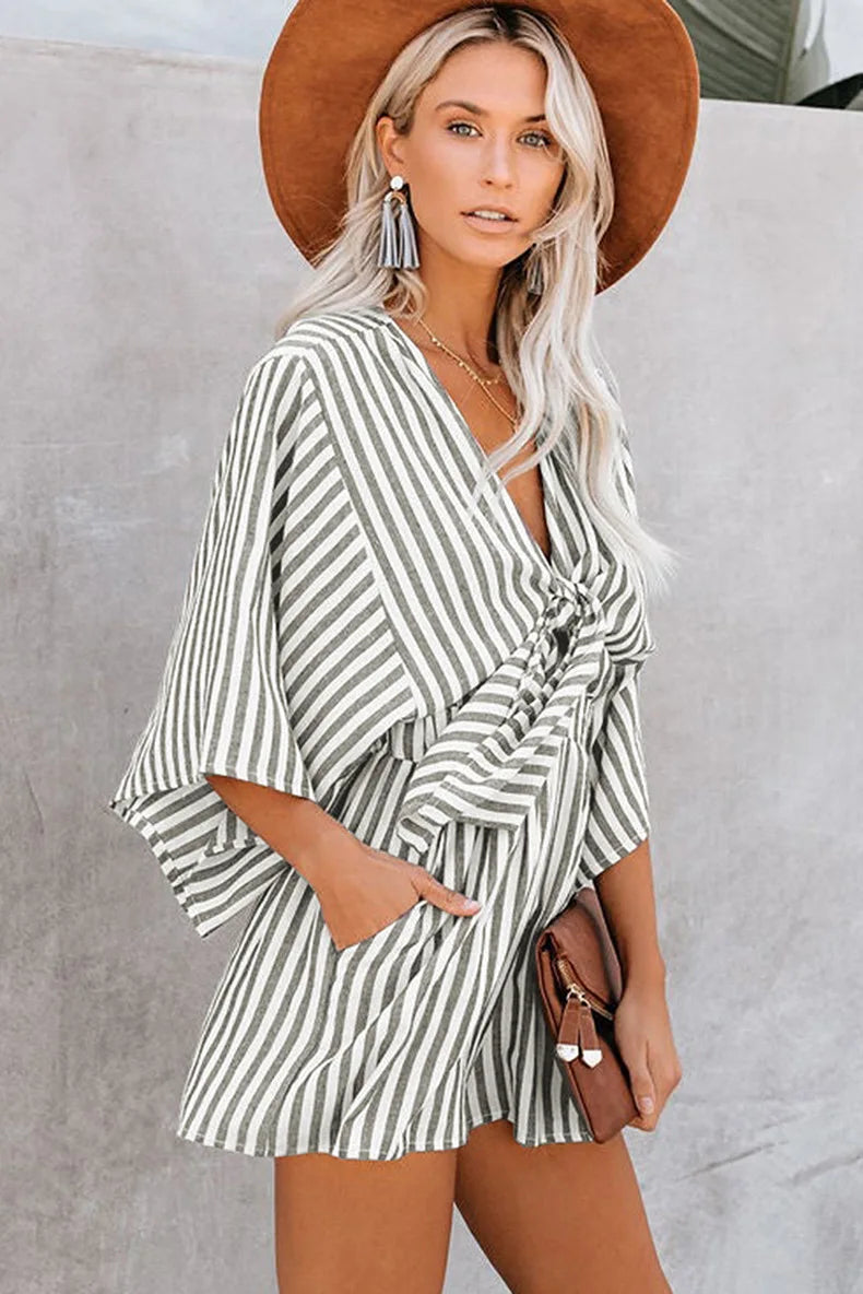 Emery Flutter Sleeve Romper