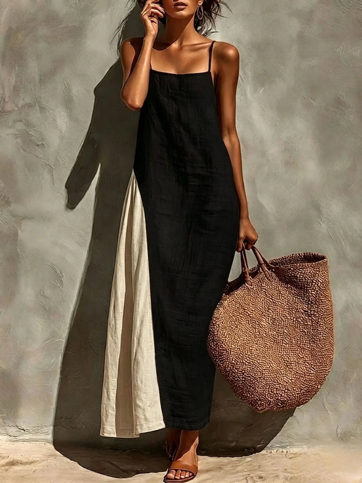 Averie Relaxed Linen Maxi Dress