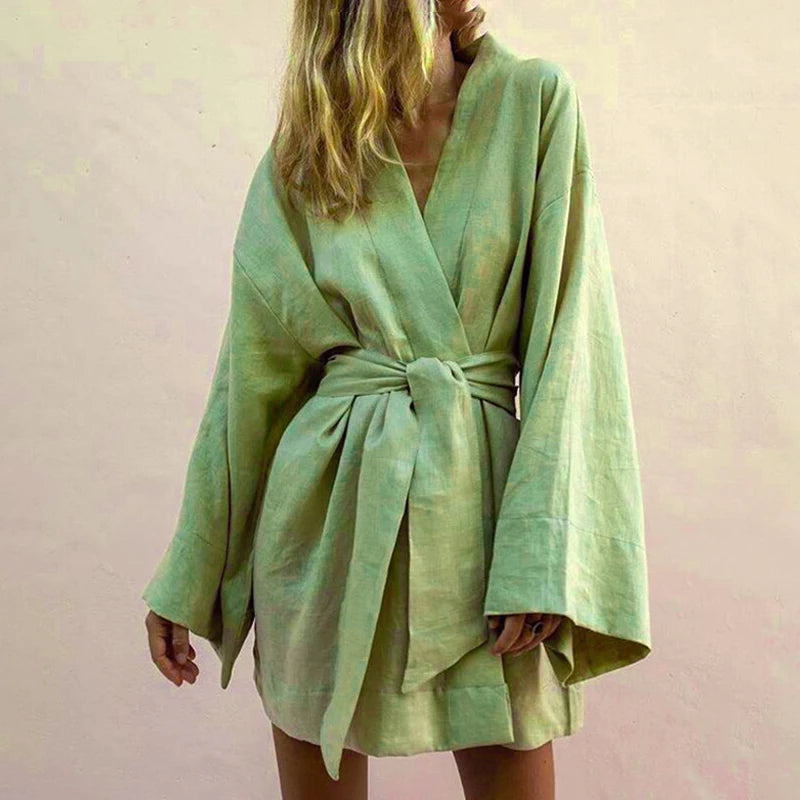 Kaia Kimono Mini Dress