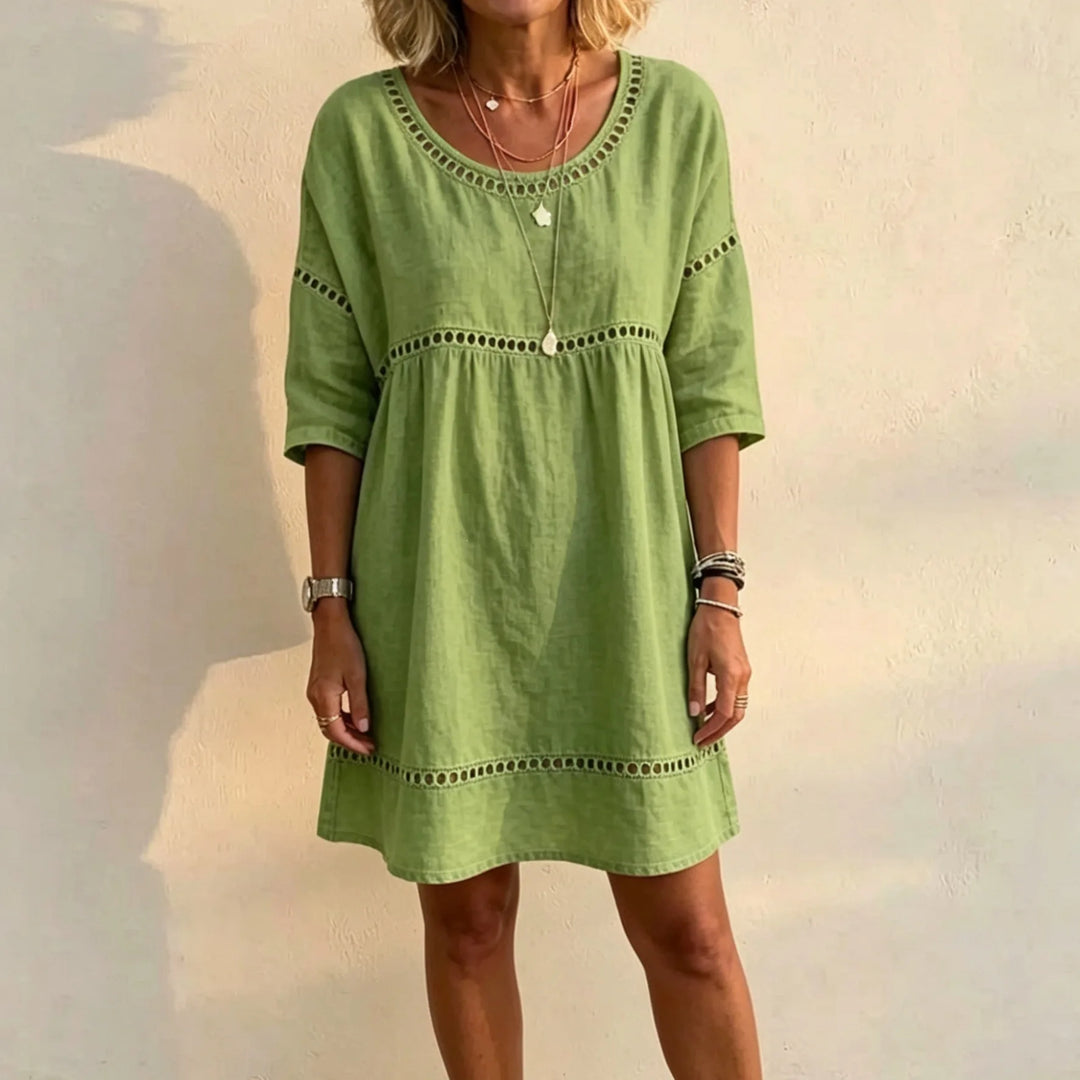 Phoebe Casual A Line Mini Dres