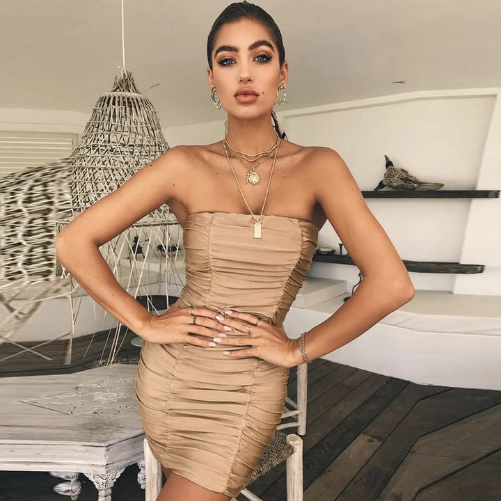 Mila Strapless Bodycon Mini Dress