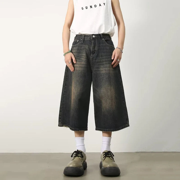 Lexie Vintage Baggy Denim Shorts