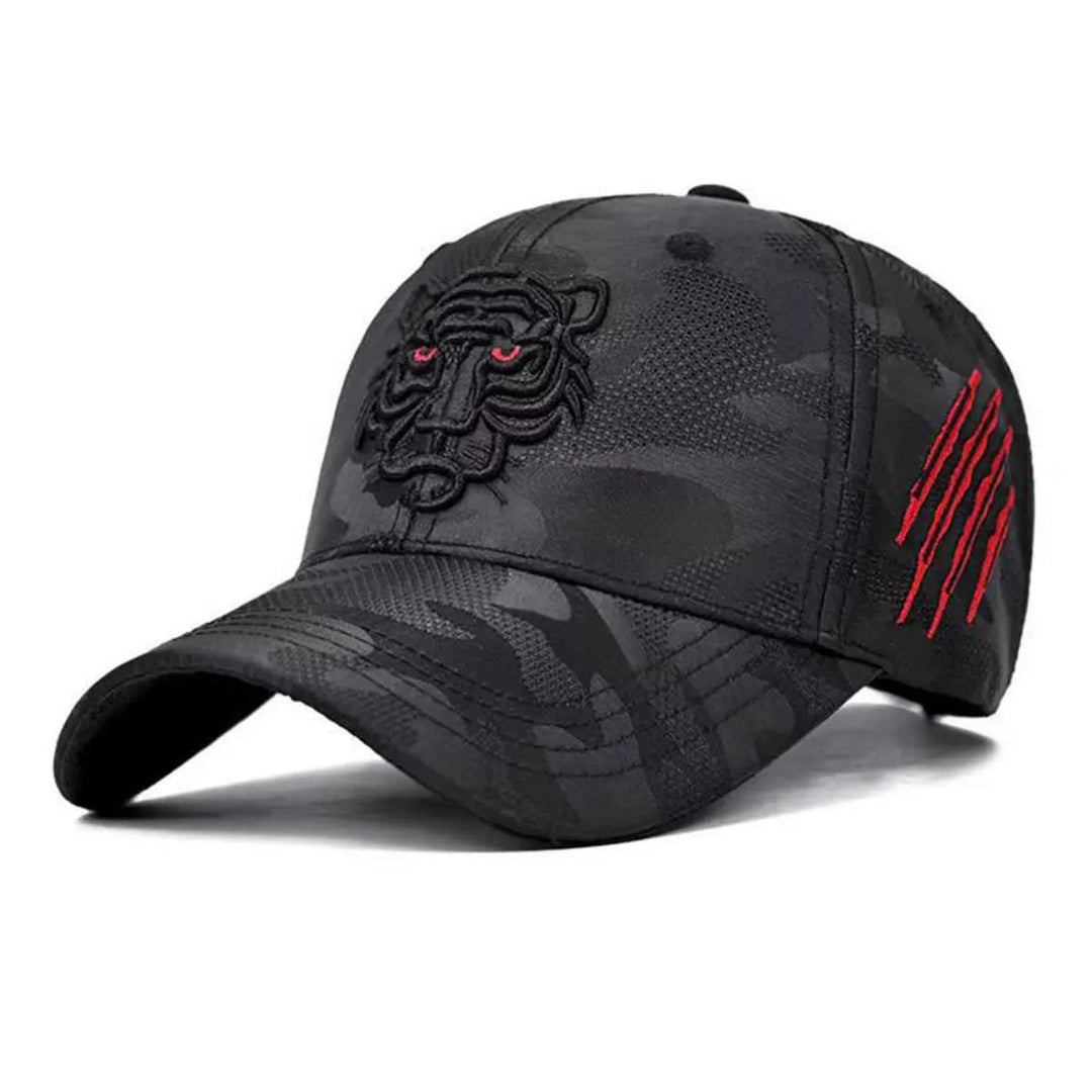 Maverick Embroidered Tiger Cap