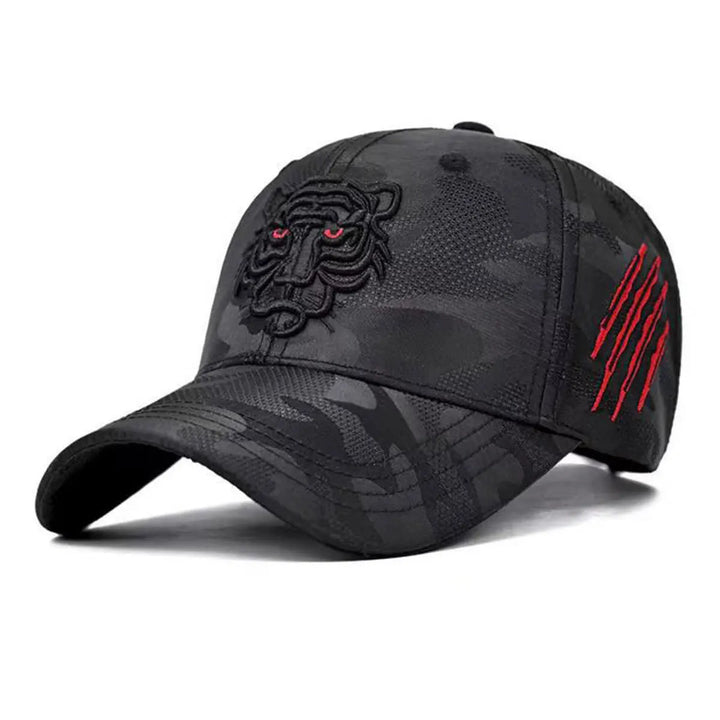 Maverick Embroidered Tiger Cap