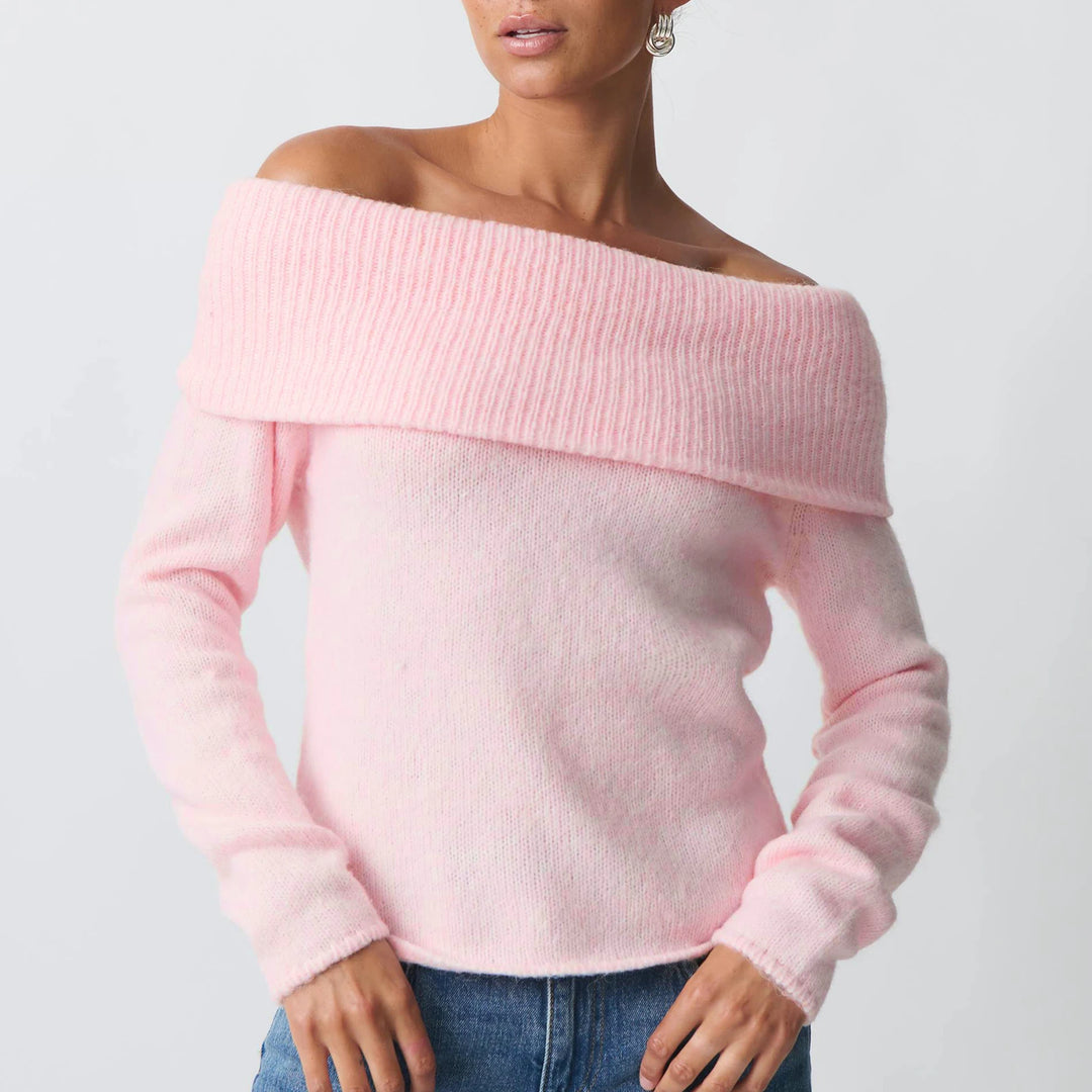 Alina Soft Off Shoulder Sweater