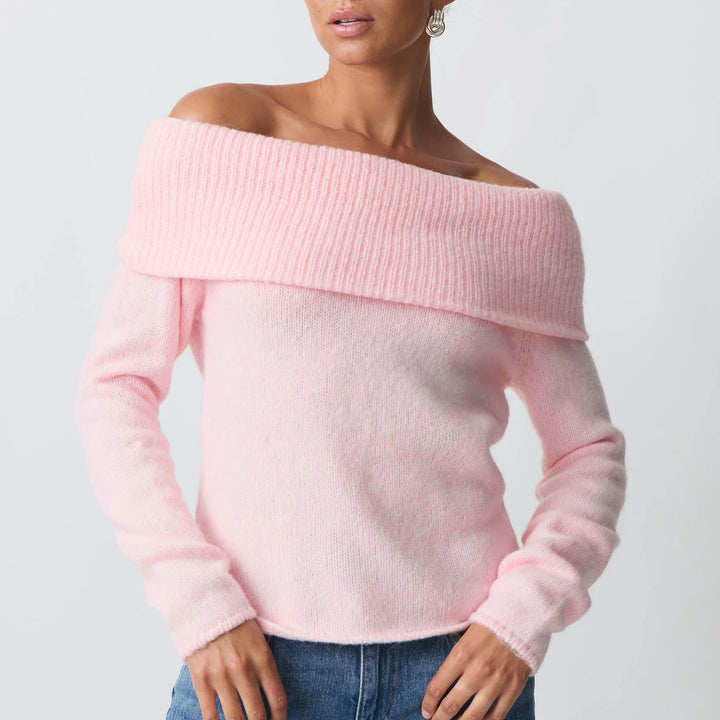Alina Soft Off Shoulder Sweater