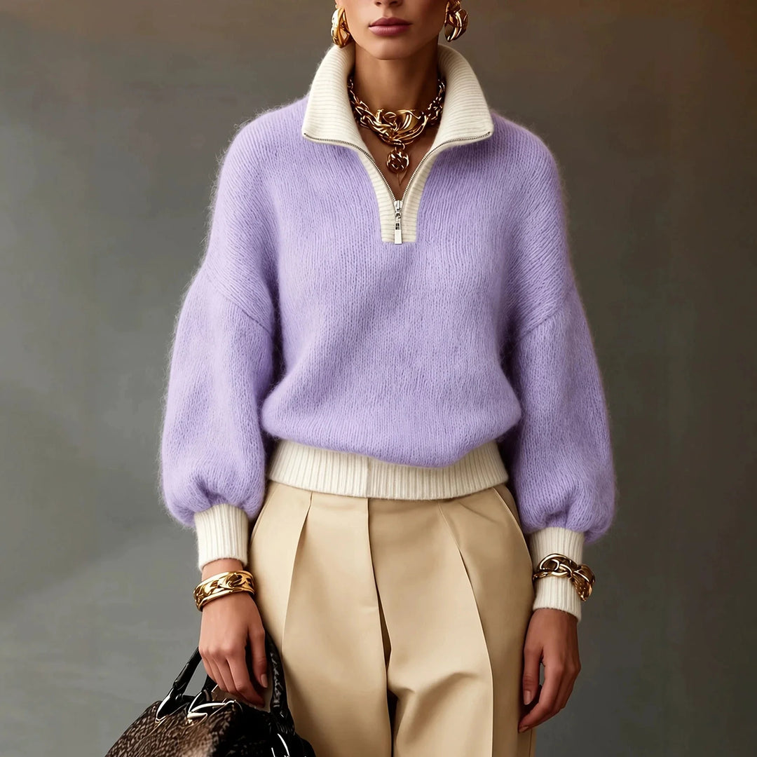 Clara Soft Brushed Knit Sweater