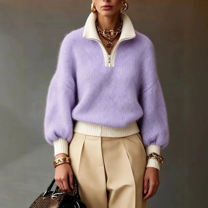 Clara Soft Brushed Knit Sweater