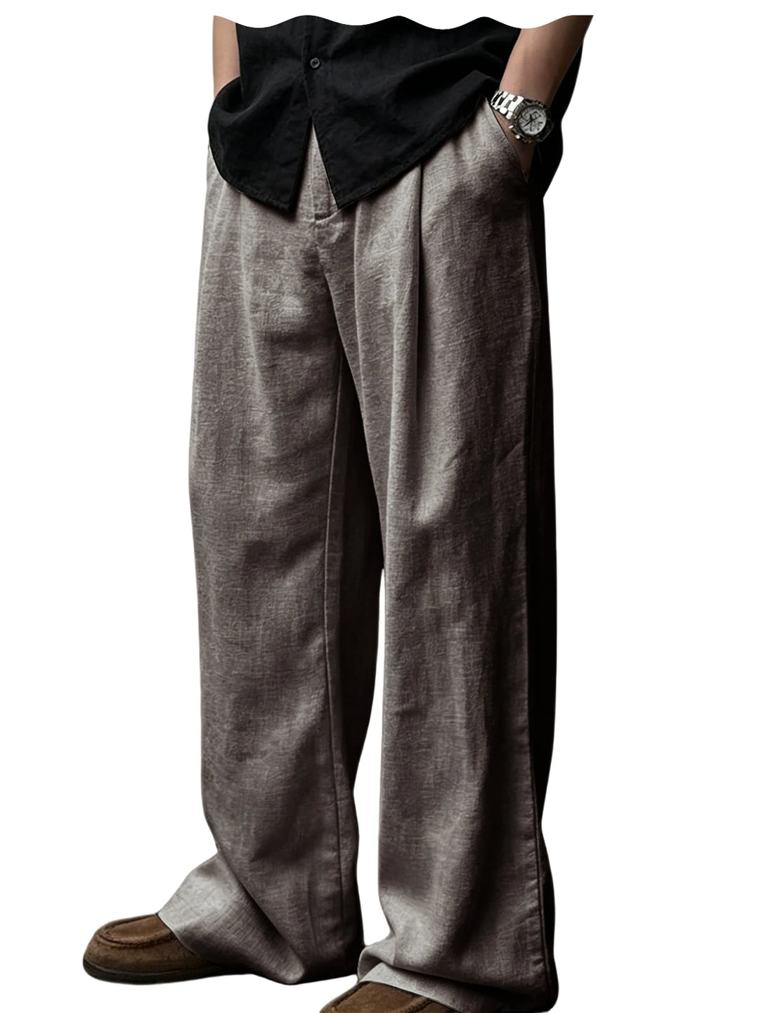 Asher Relaxed Wide Leg Pants