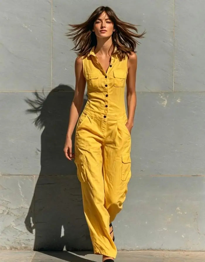 Madeleine Casual Pocket Jumpsuit