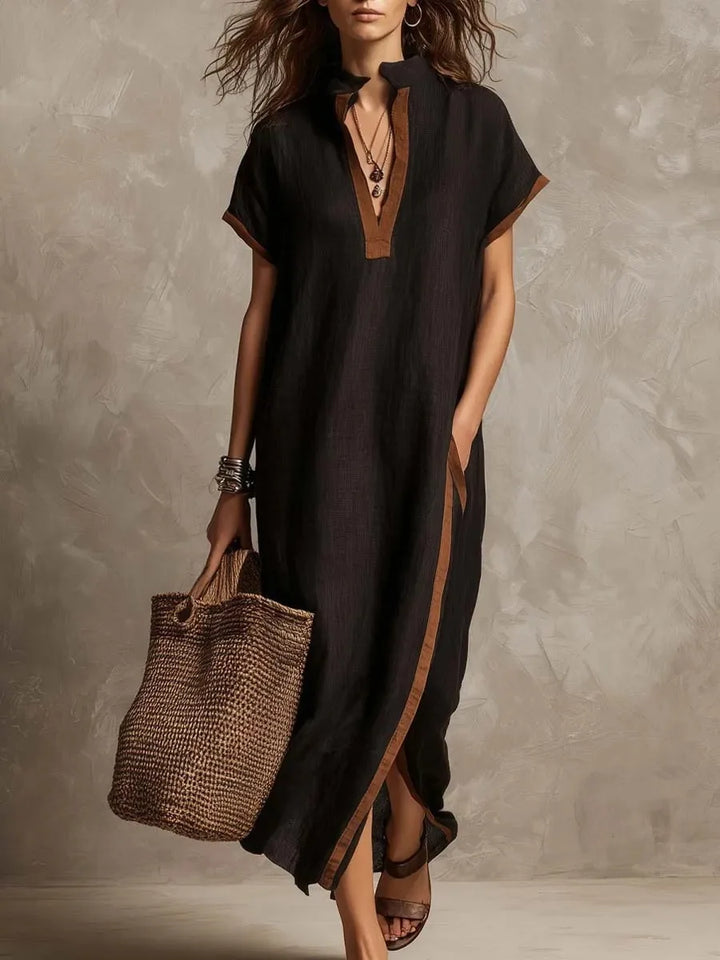 Avery Casual Boho Maxi Dress