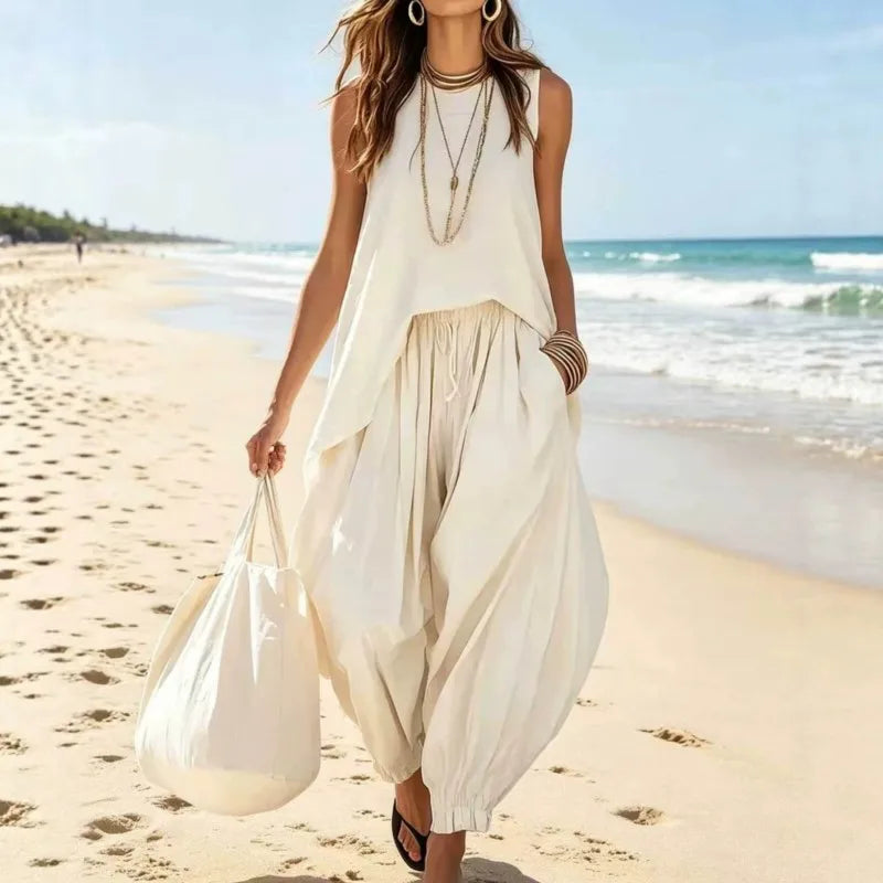 Eulalie Loose Lantern Two-Piece Set