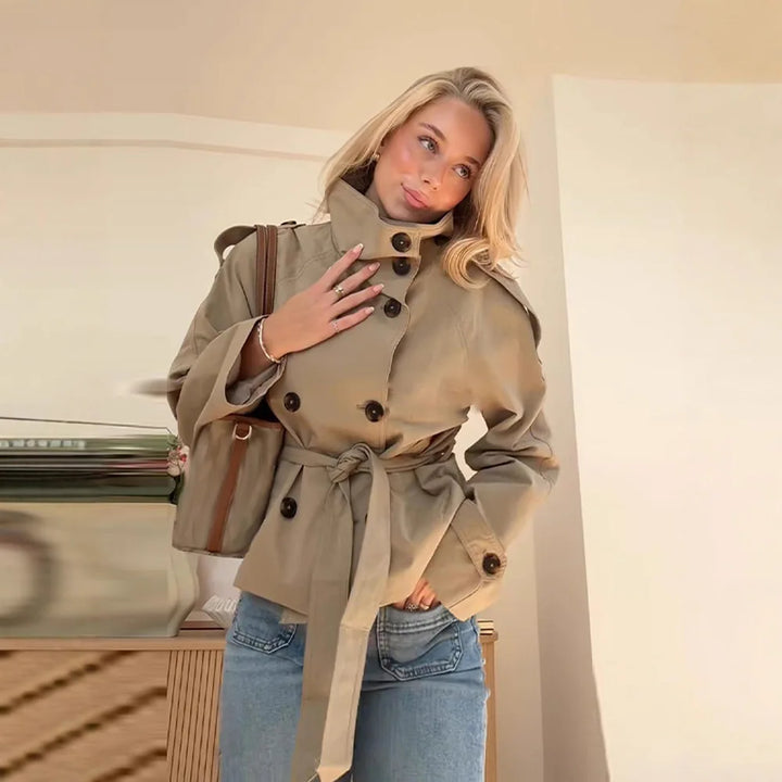 Audrey Short Trench Jacket