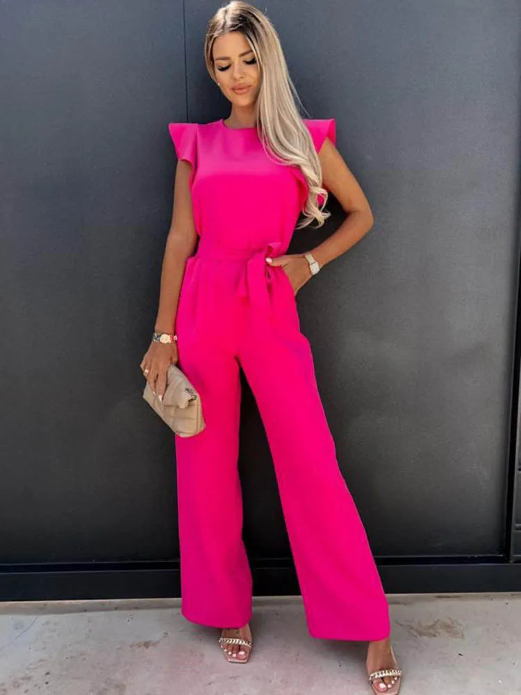Odette Elegant Wide Leg Jumpsuit