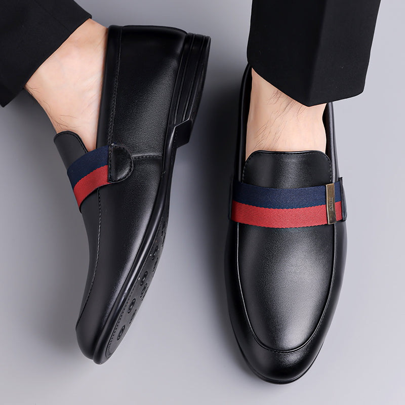 Wellington Leather Slip On Wedding Shoes