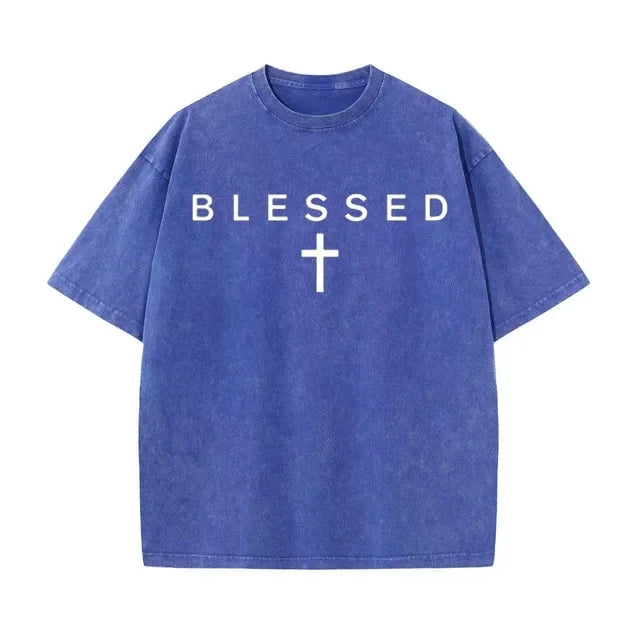 Colton Blessed Faith Graphic Cotton T Shirt