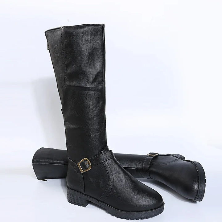 Elaine Side Zip Riding Boots
