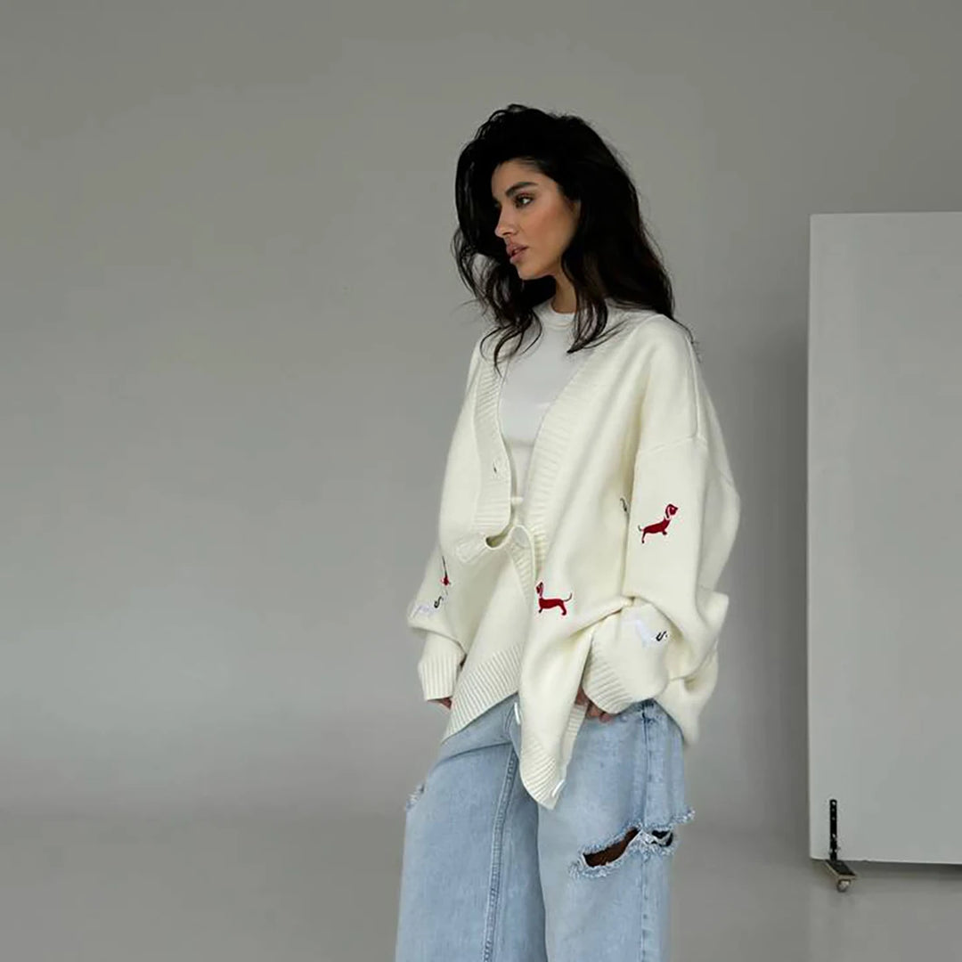 Louisa Oversized Button Cardigan