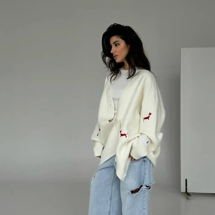 Louisa Oversized Button Cardigan