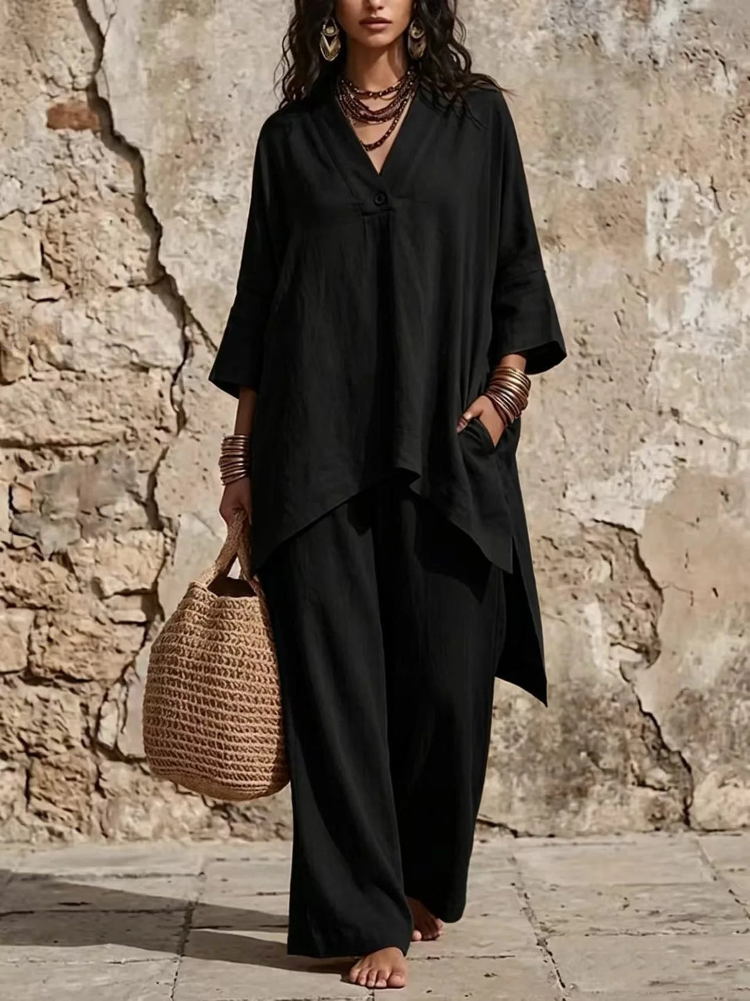 Seraphine Boho Trouser Set
