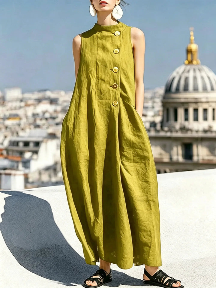 Presley Casual Pocket Maxi Dress