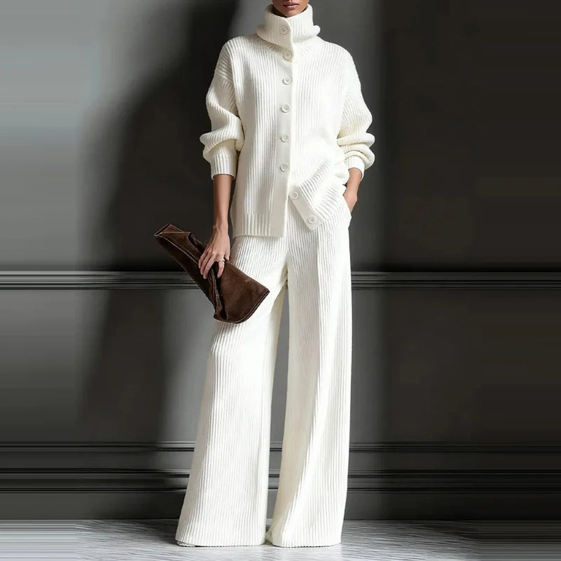 Camille Classic Ribbed Matching Set
