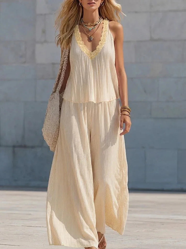 Elodie Relaxed Summer Two Piece Set