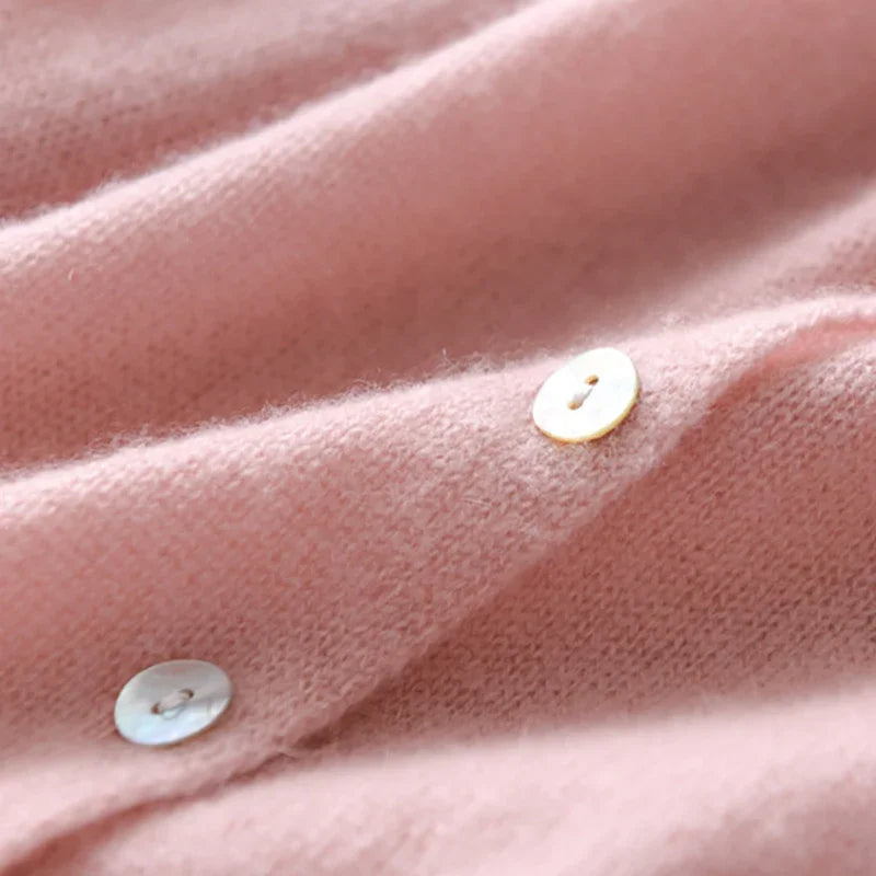 Anya Asymmetric Button Cardigan