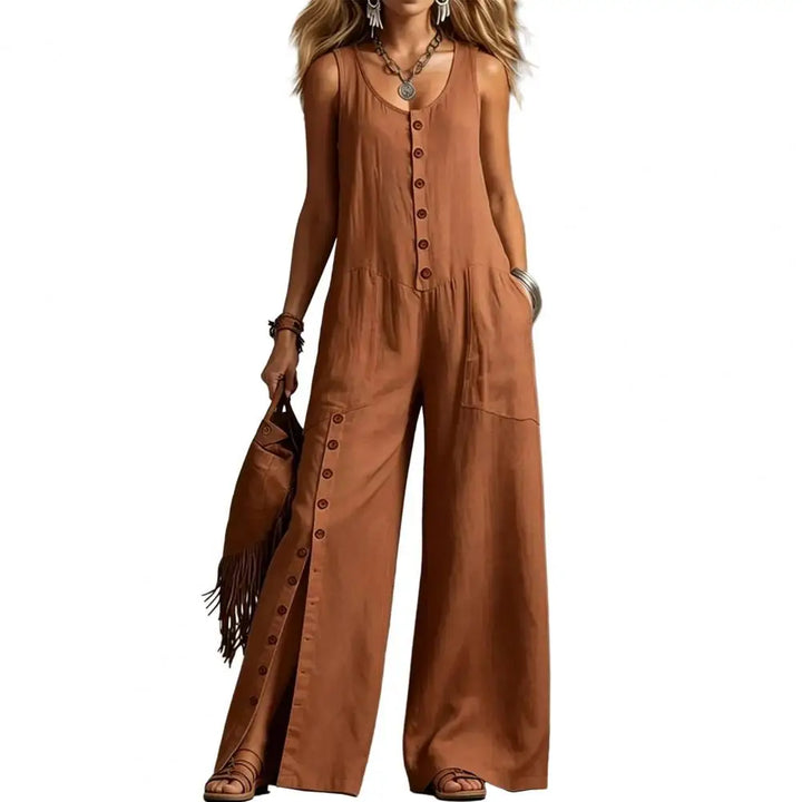 Harlow Relaxed Wide Leg Jumpsuit