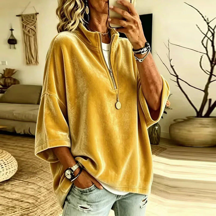 Mirelle Soft Comfort Half Zip Pullover