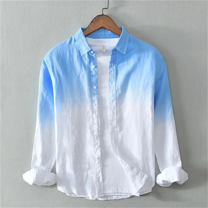 Evan Ombre Button Front Shirt