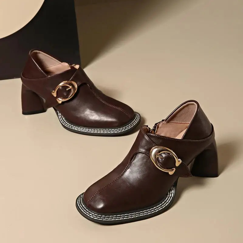 Velora Supportive Buckle Pumps