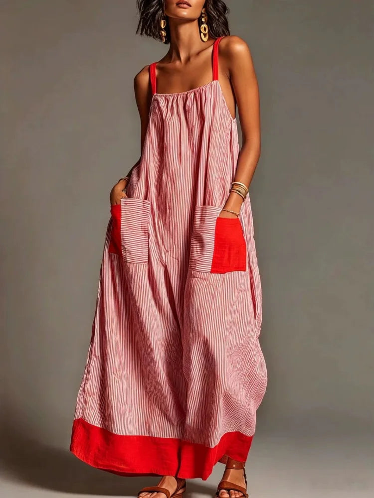 Amelie Square Neck Maxi Dress