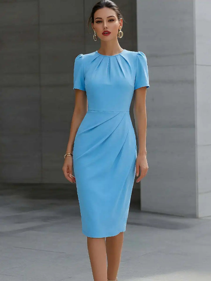Lauren Waist Cinched Midi Dress