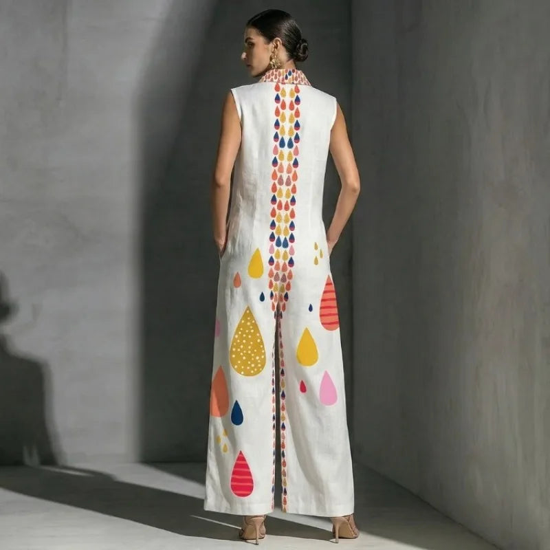 Maya Bohemian Wide Leg Jumpsuit