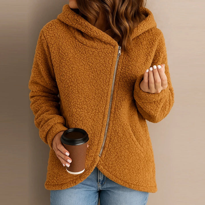 Esme Asymmetric Zip Hoodie